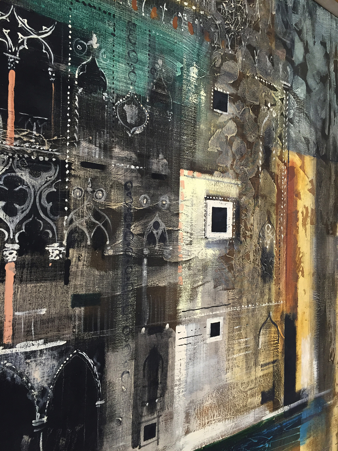 John Piper (Ca' d'Oro, detail)