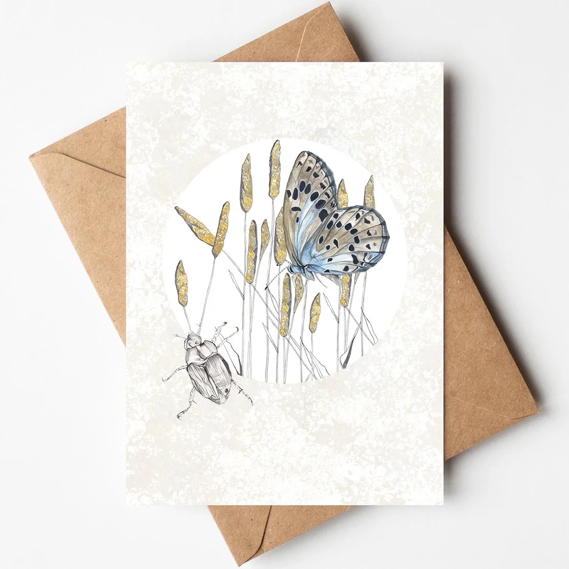 ButterflyandBeetle Greeting Card_Visual square.jpg