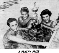 June 28, 1957 Phil Simpkins, 13; Ellen Kaim, 12; Joan Spillane, 14