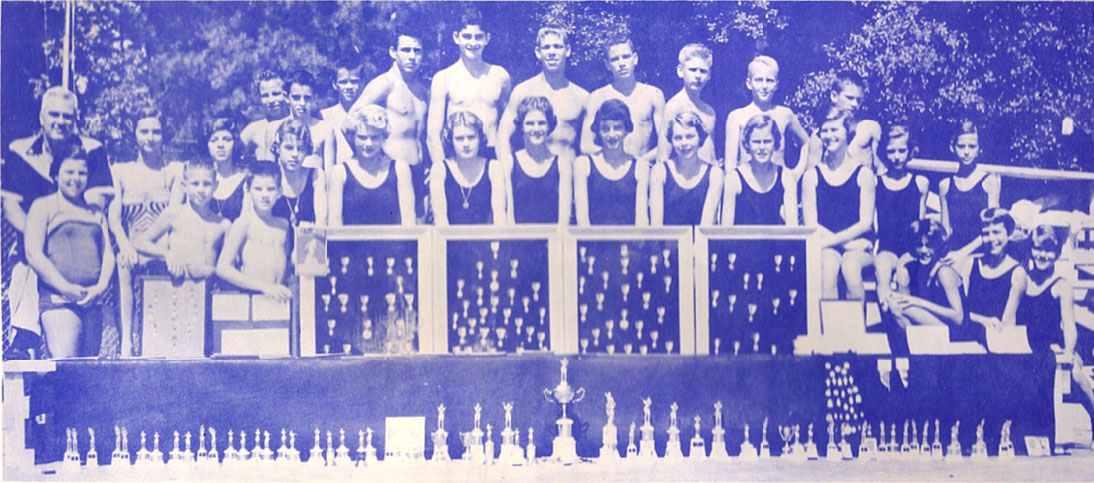 1955 Swim Team