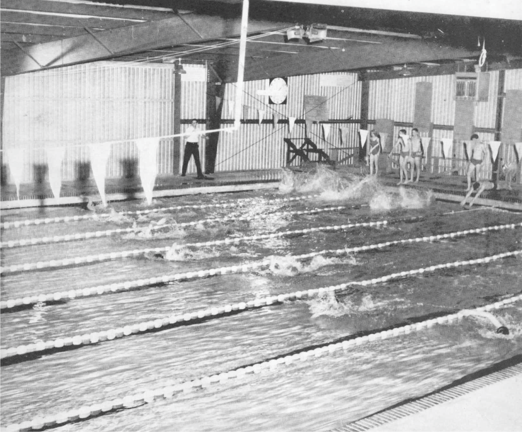 Swim practice in enclosed 25 yard pool.gif