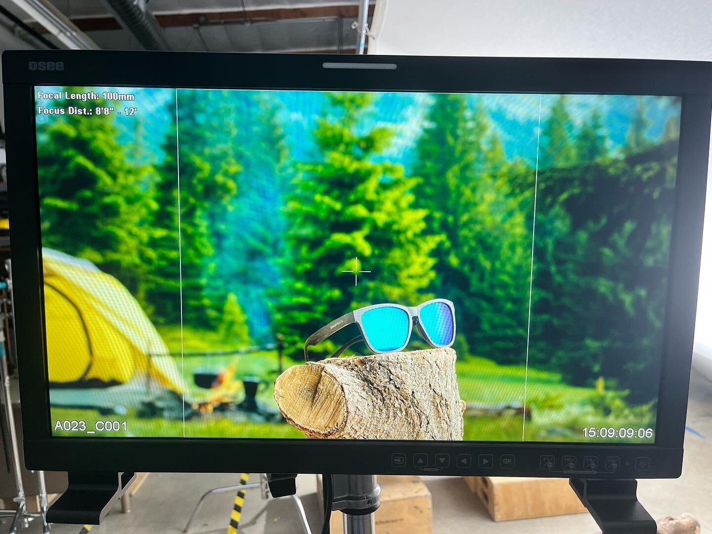 When you can&rsquo;t film in the woods, bring the woods to you. Thank you LED TV
.
.
.
.
#moviemagic
#production #productshots #sdfilmmak