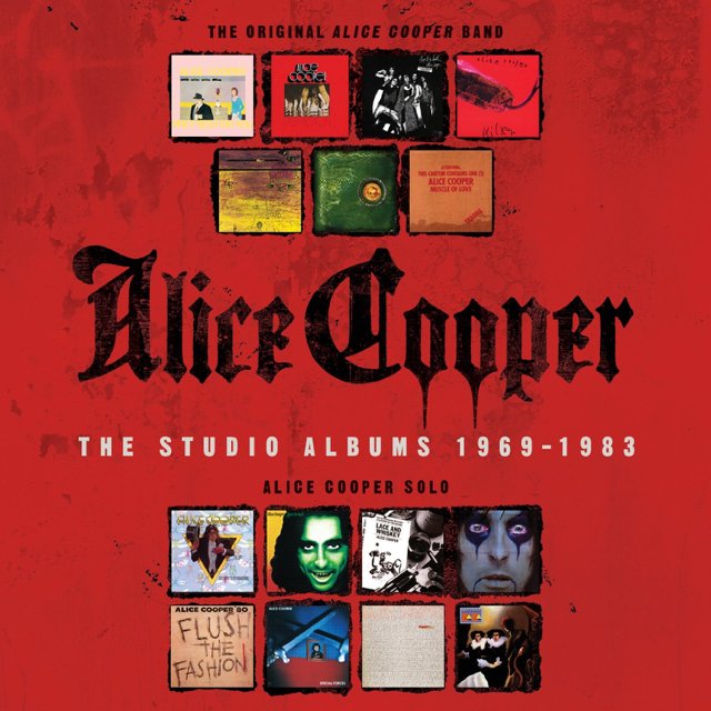 Alice Cooper - The Studio Albums 1969-1983 (2015)