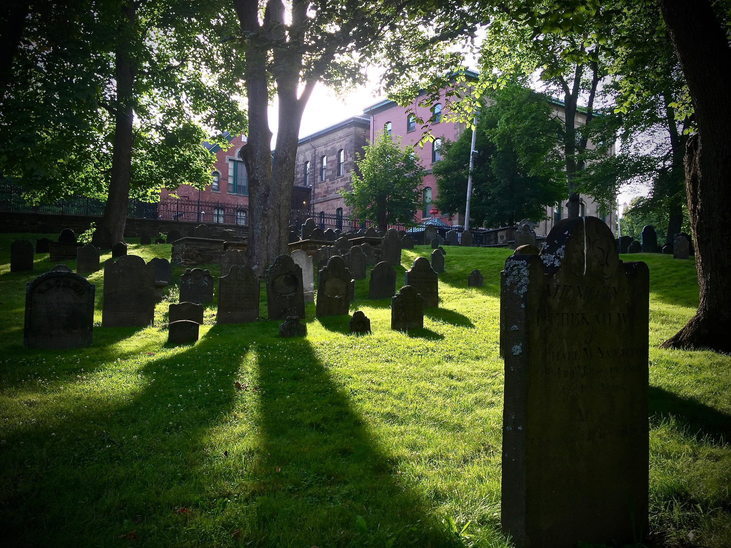  There are 1,310 gravestones at the Old Burying Ground in Halifax &nbsp;but about 12,000 people are buried there. (JOHN McPHEE)&nbsp; 