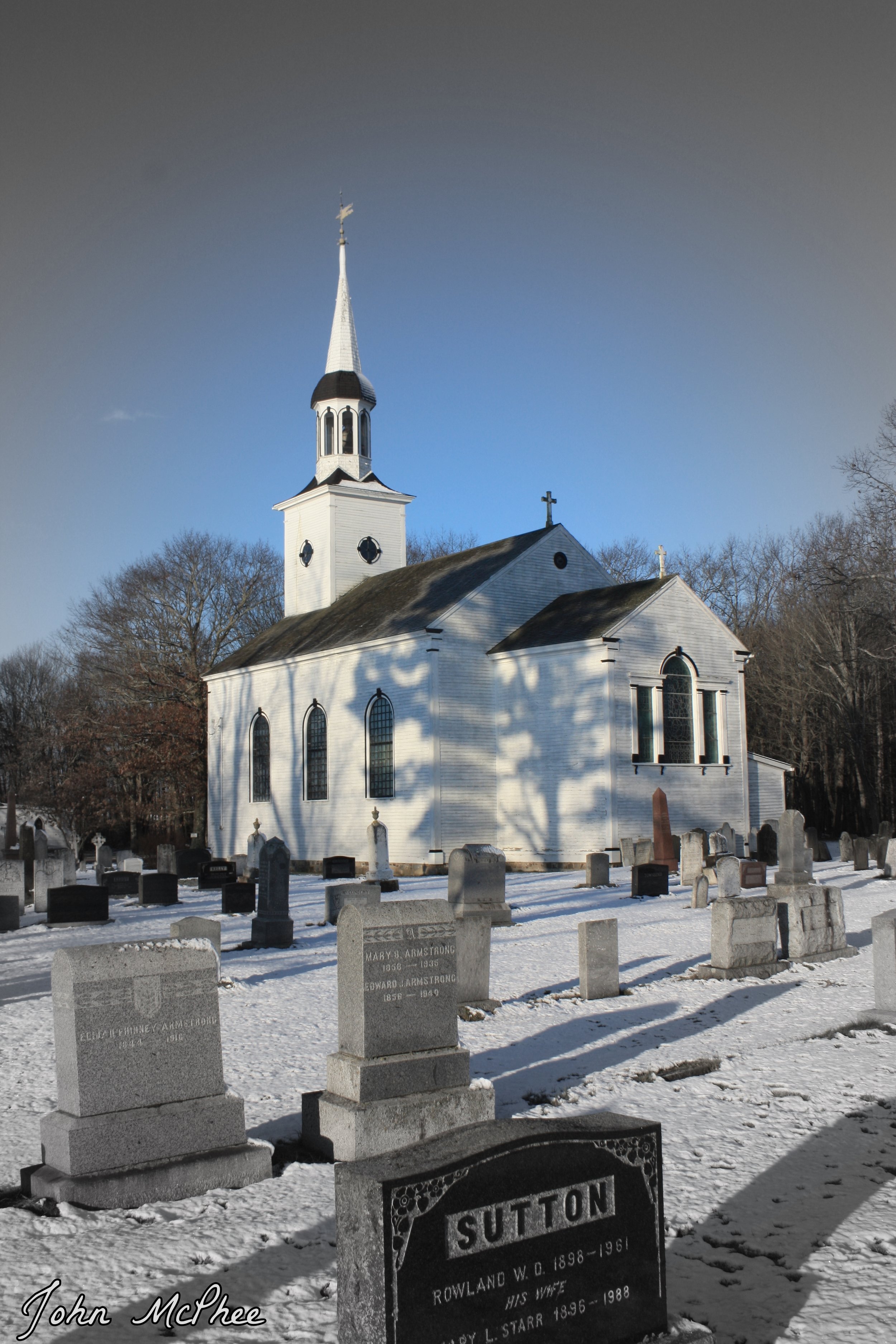  St. John's Anglican Church cemetery in Port Williams, Kings County. (JOHN McPHEE)&nbsp; 