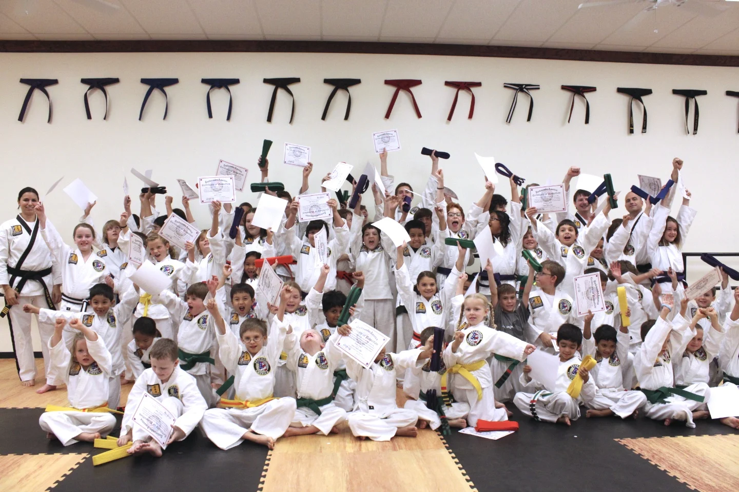 Award Ceremony for Beginner and Intermediate students