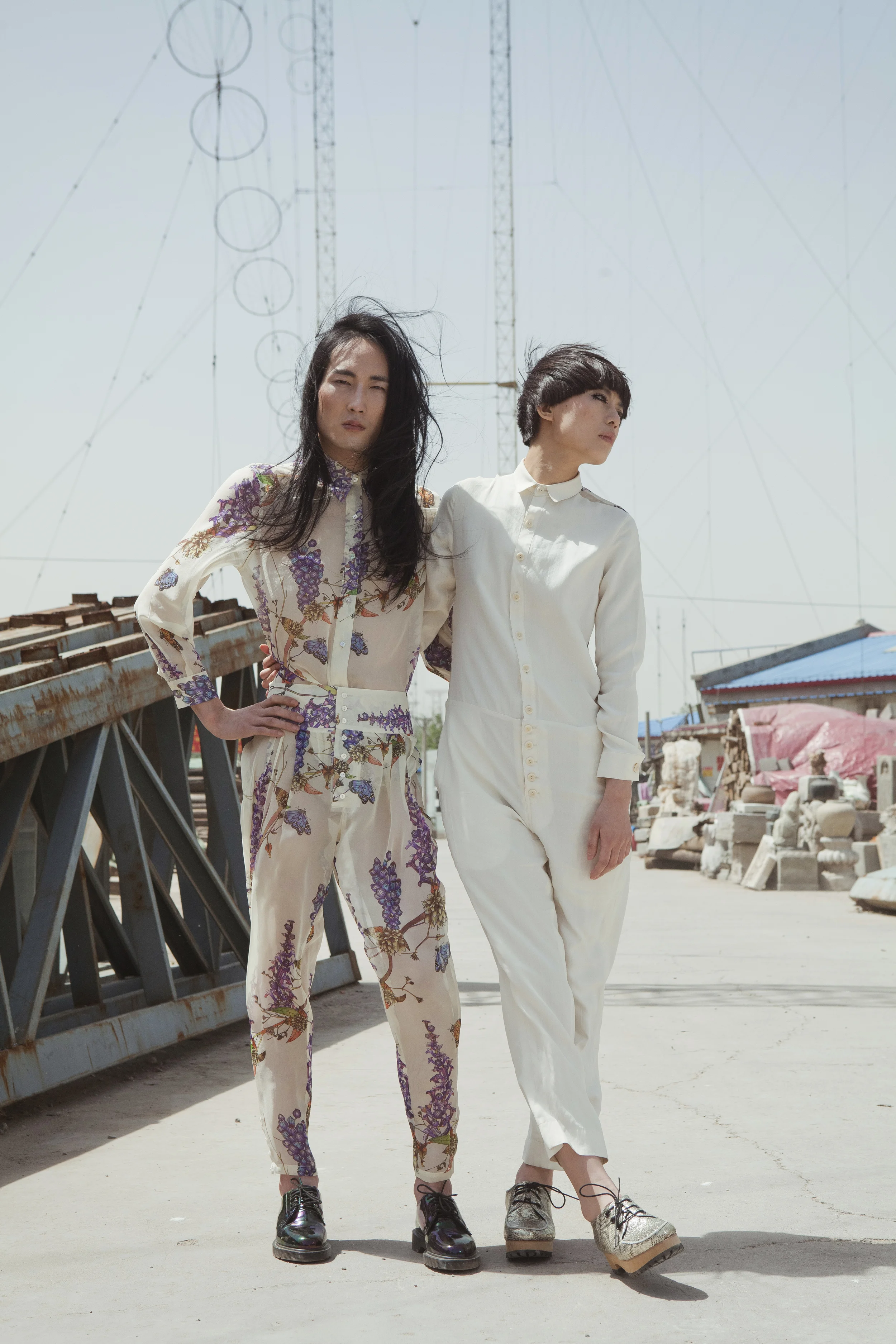 Bowie Chan, photographer (clothes by NEEMIC)