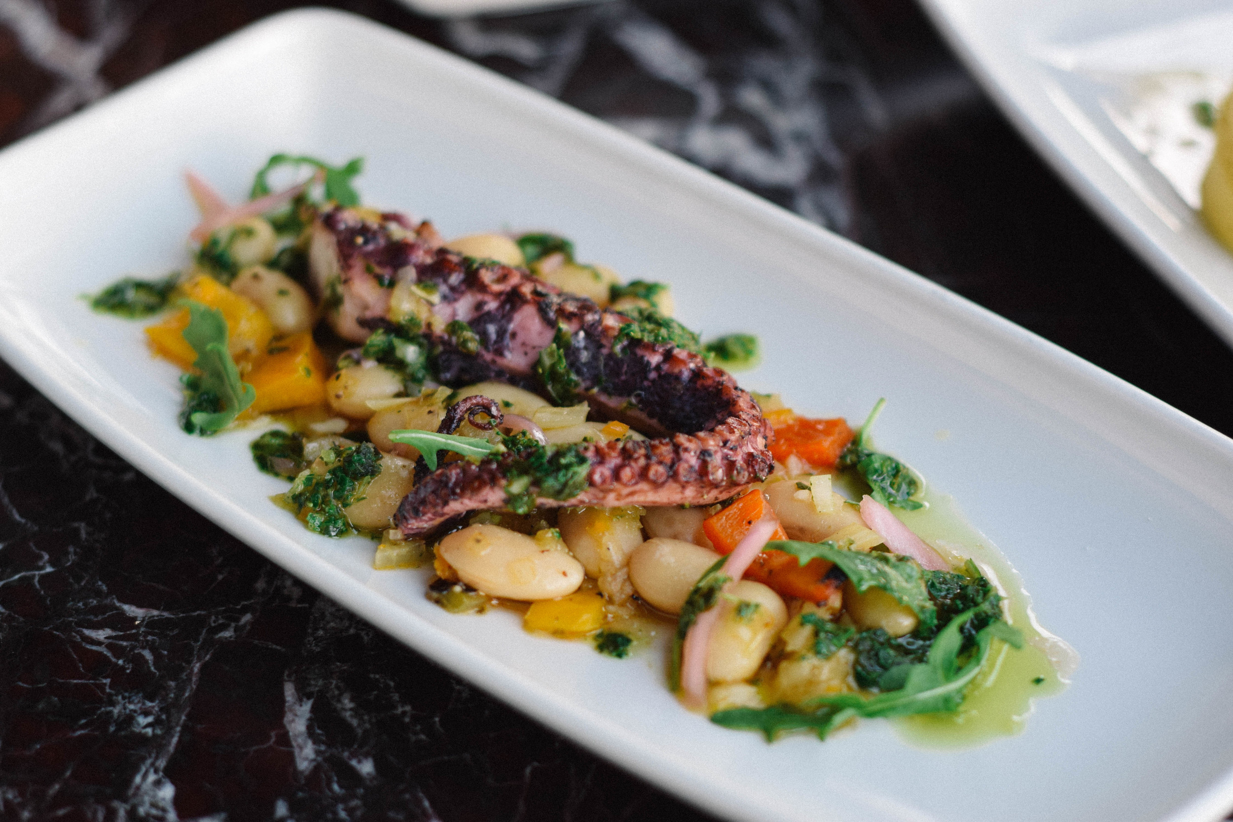 GRILLED MONTEREY SQUID @ POGGIO