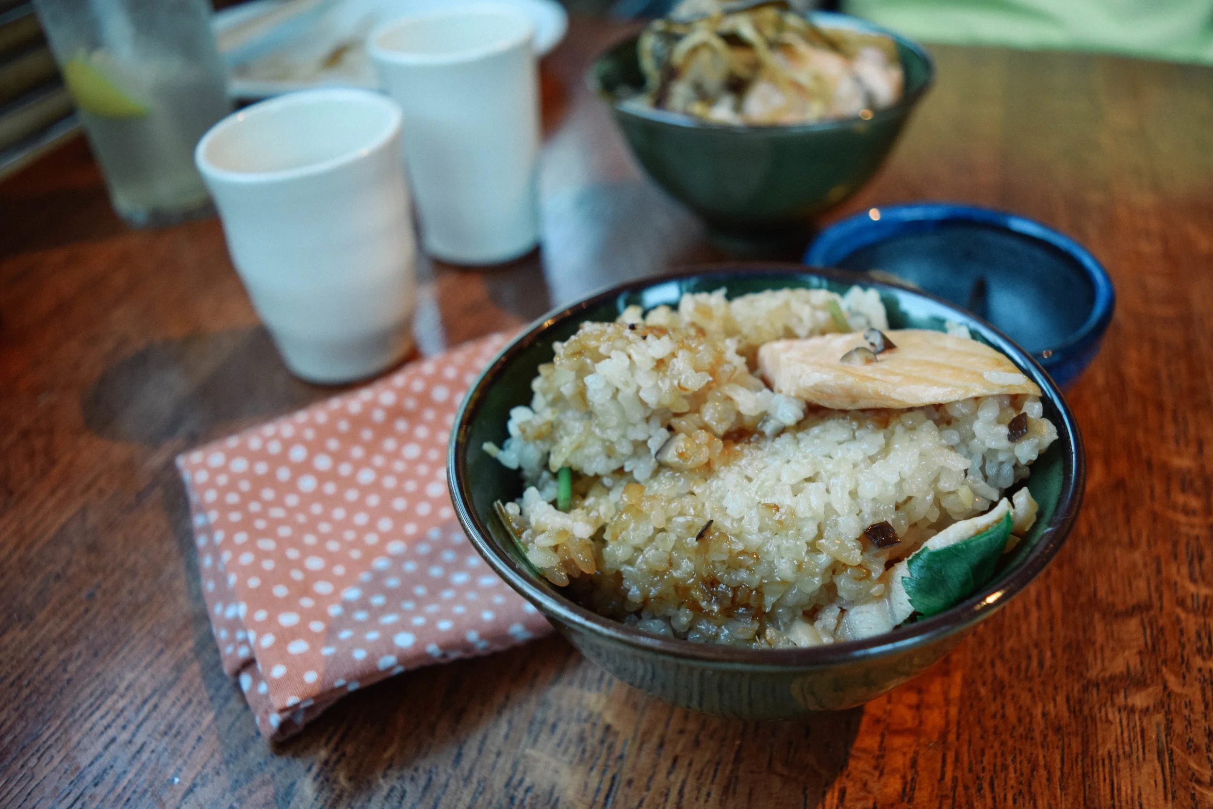 SALMON CLAY POT RICE