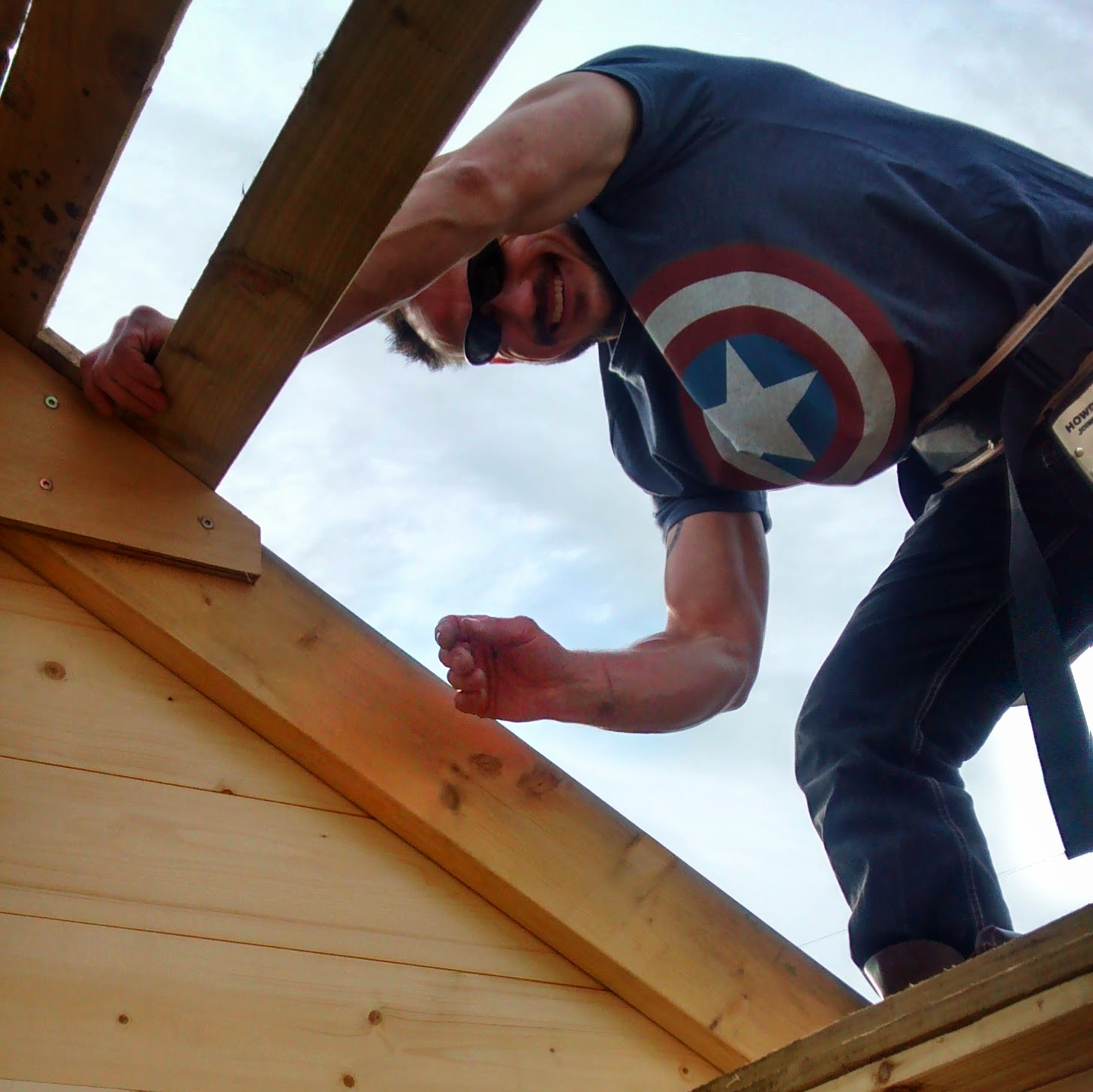 Mike Climb does the scary job