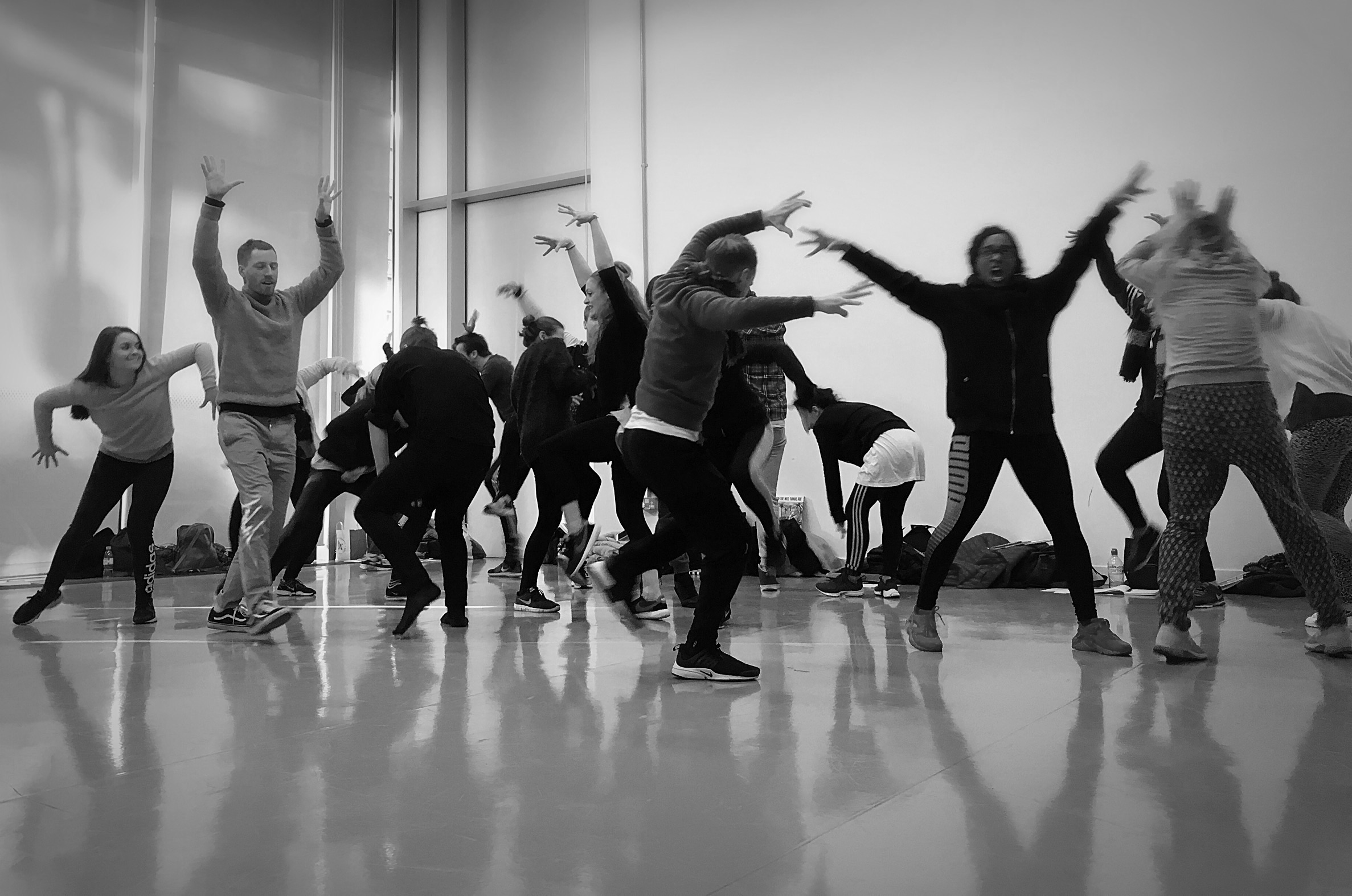 West End in Schools dancer-choreographers during training