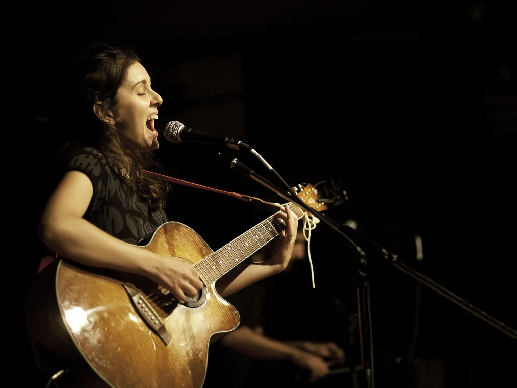 The singer Silvia Caracristi