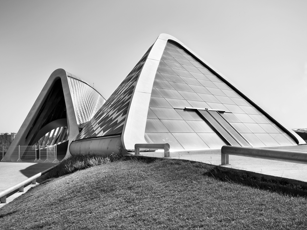 Bridge Pavilion by Zaha Hadid