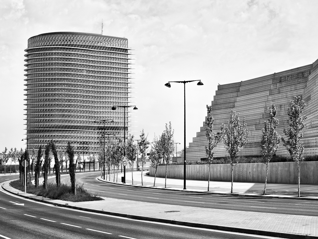 Outside Expo Area and Torre del Agua