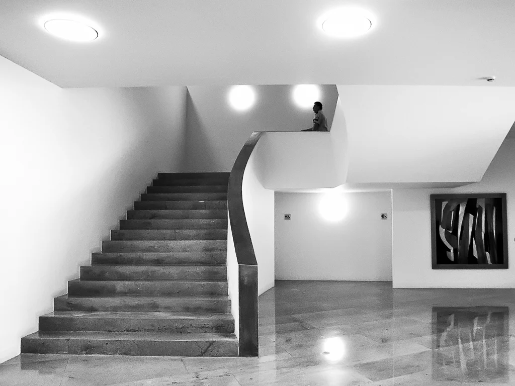 Library of University de Deusto (Stairs)