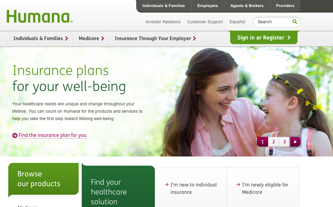 Humana homepage.png