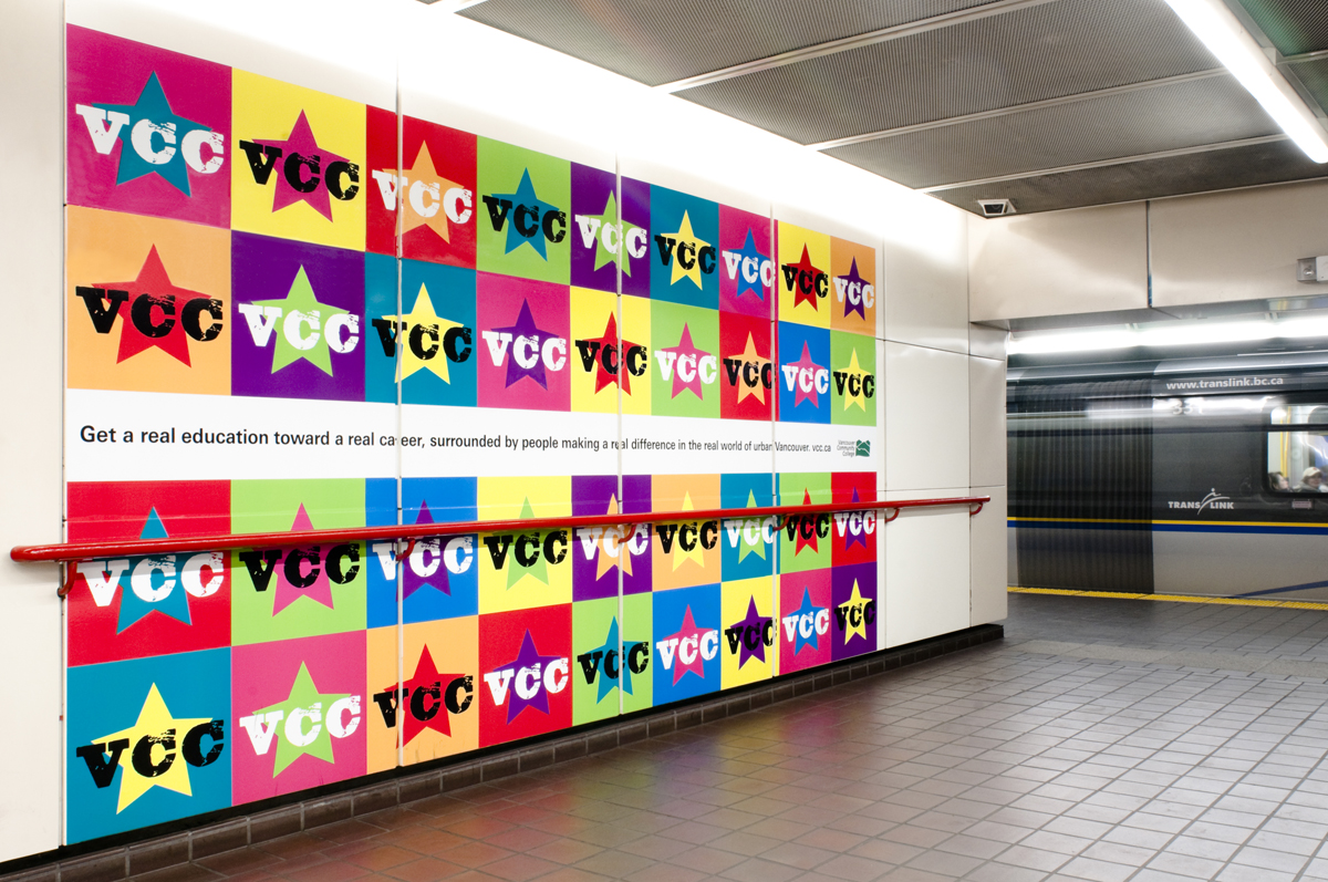 Mural - Granville Skytrain Domination