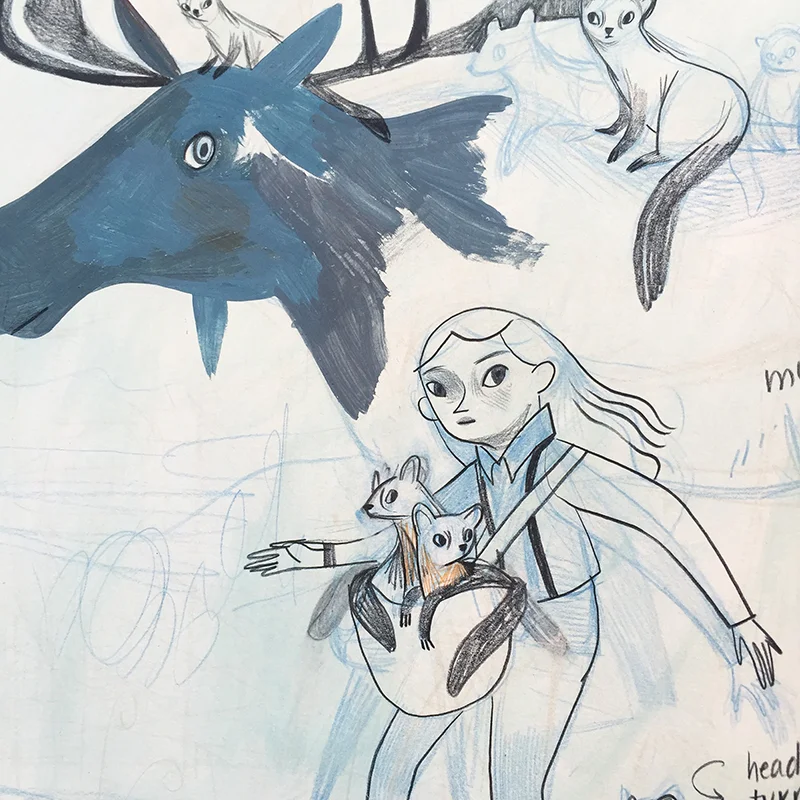 In process planning for a new personal painting! 