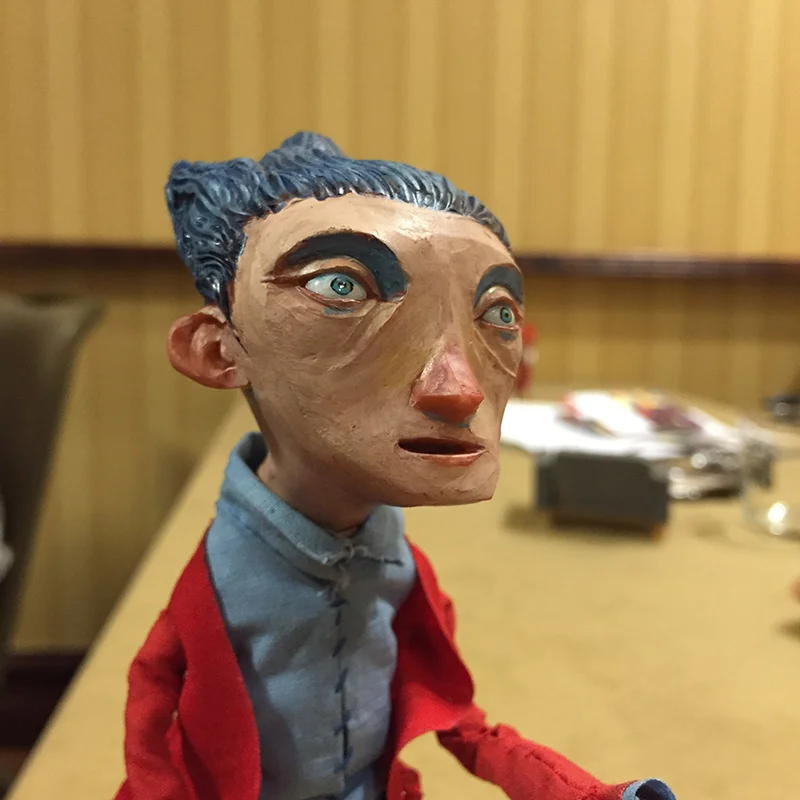 One of his very sweet puppets! 