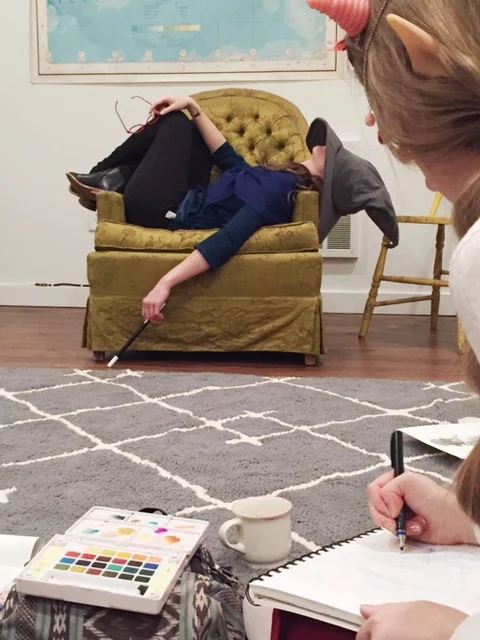 Emily Arrow - the sleeping wizard!
