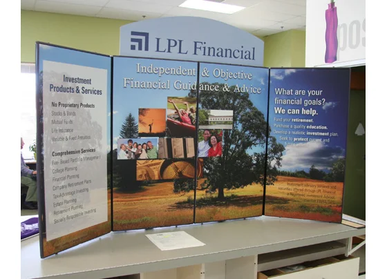 Tabletop Trade Show Booth - LPL Financial