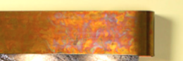 Square or Rounded Rustic Copper