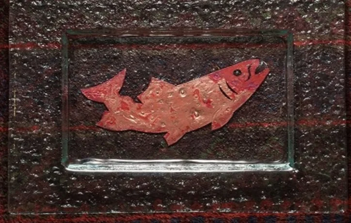 Kiln-fired Glass Plates