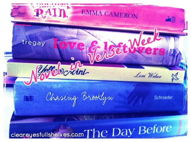 2013 Verse Novels: A Incomplete List