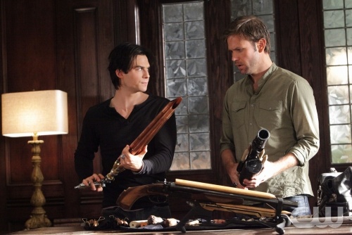 Damon and Alaric  Vampire diaries damon, Damon salvatore vampire