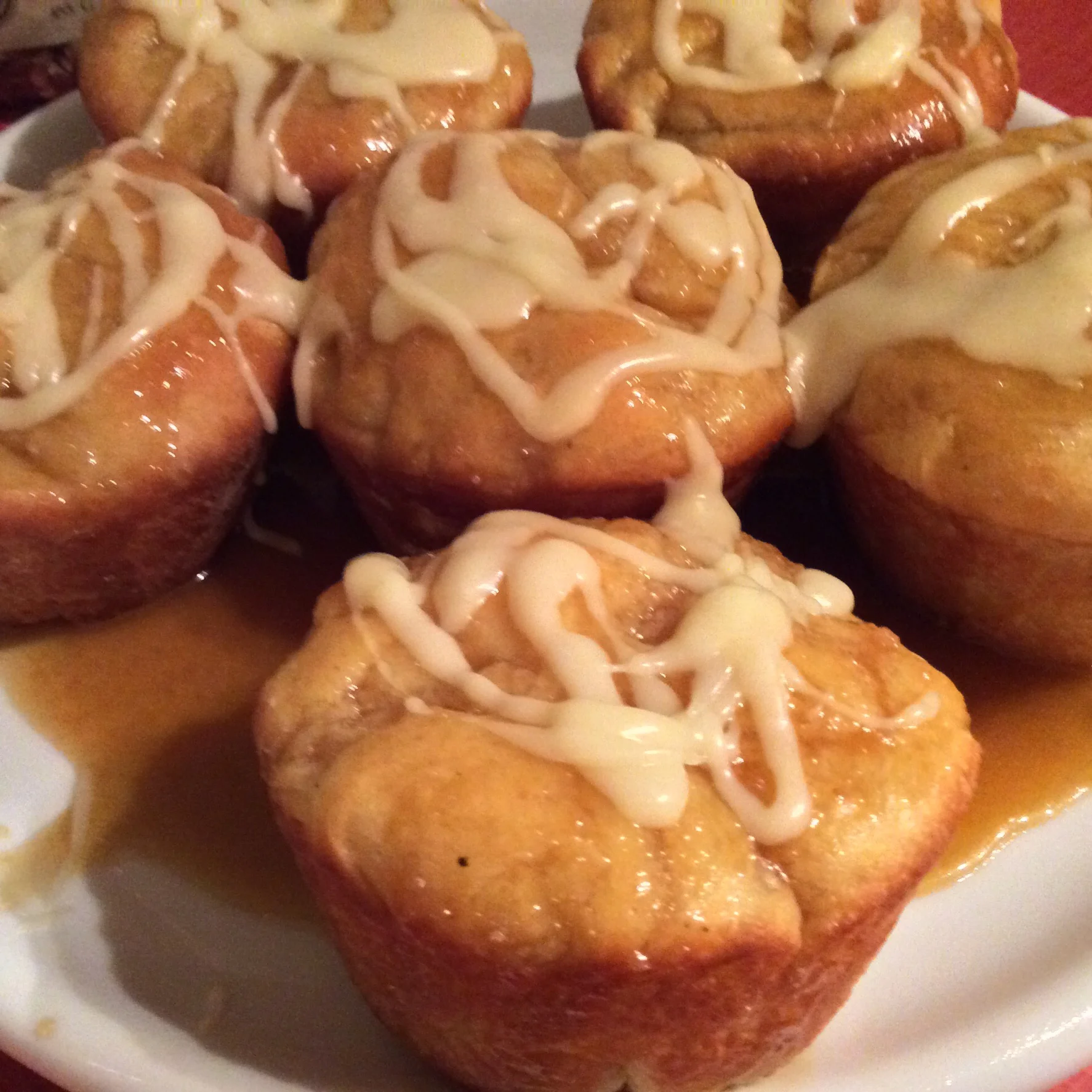 November Cakes - baked in a muffin tin. 