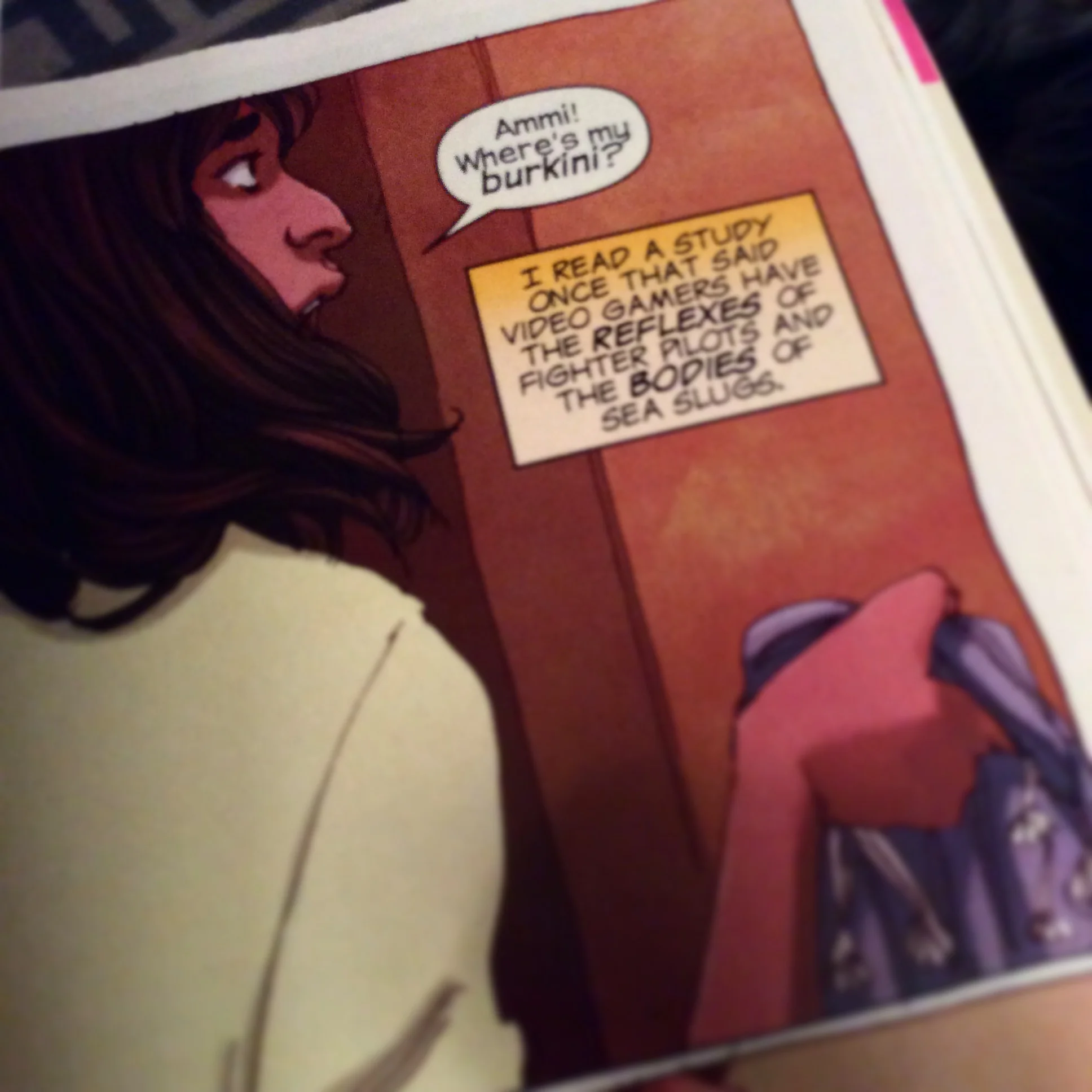 Ms. Marvel - Inside Page