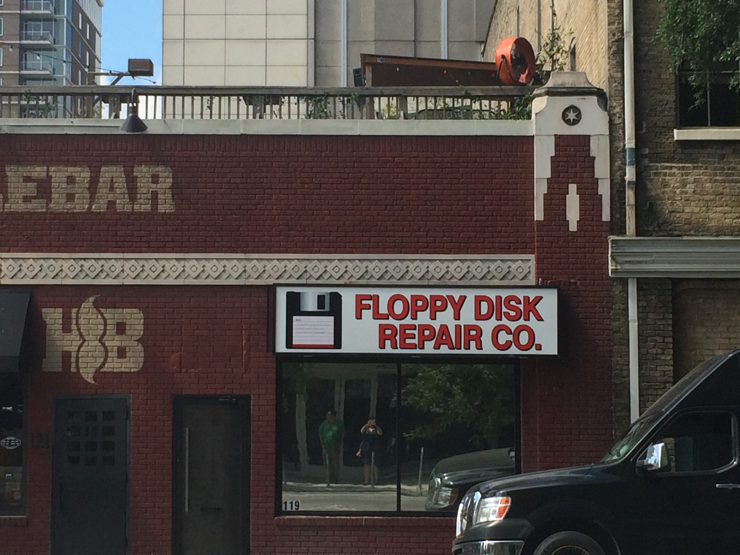 I need my floppy disk repaired. Obviously.