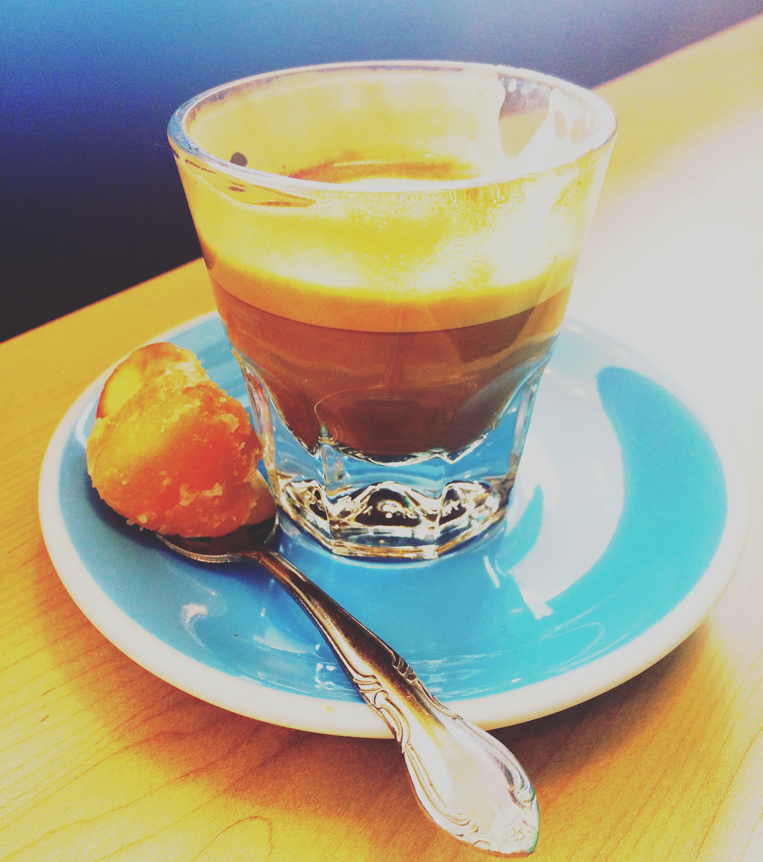 Doughnut Coffee at Fleet in East Austin