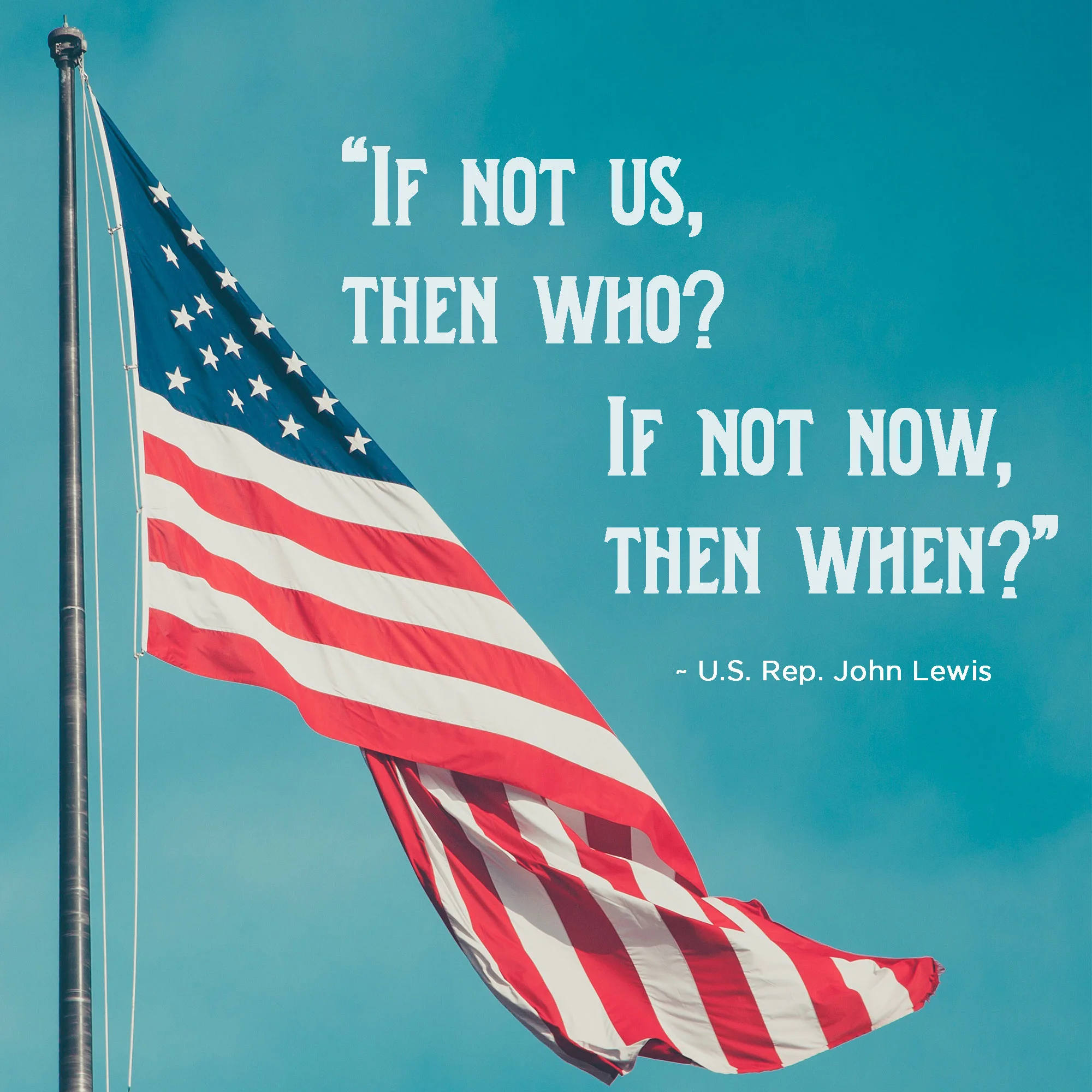 John Lewis on Clear Eyes, Full Shelves - photo: @unsplash; graphic design: Sarah Moon