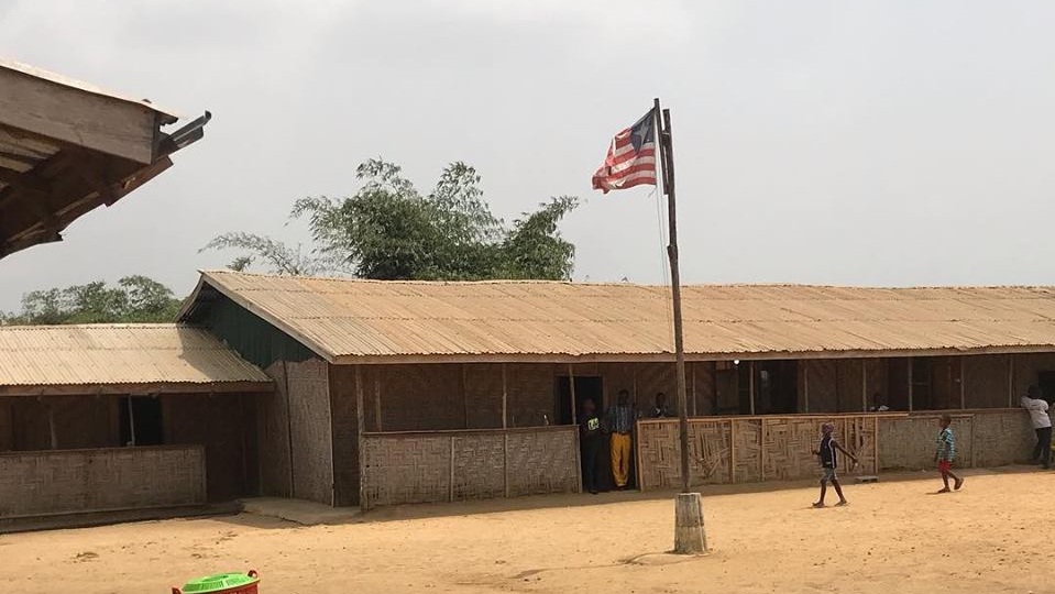 The building where Pastor Eric and other pastors from our denomination are training 100 pastors in West Africa. Photo courtesy of Pastor Eric.