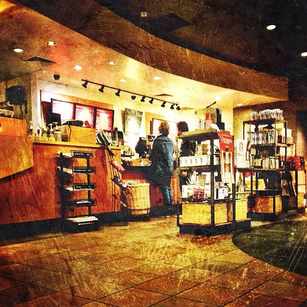 Some Starbucks time with a friend :-)