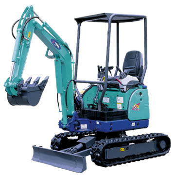 Mini-Excavator 7' Dig (Track hoe)
