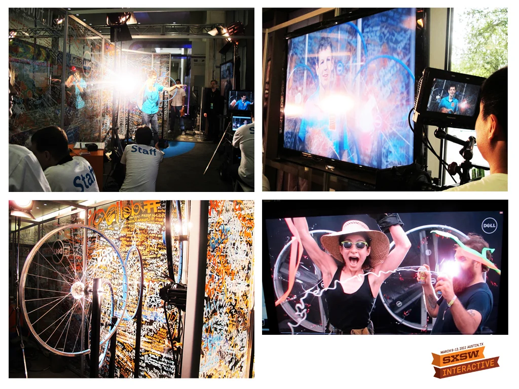 Unique content captured within the live experience streamed through a custom Vimeo designed page, a sharable unique experience.