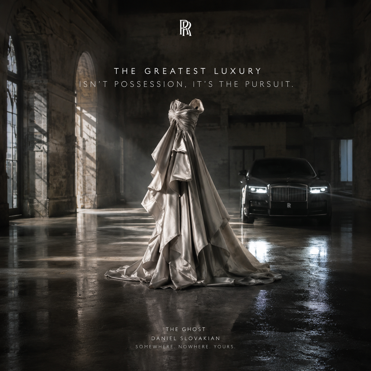 ROLLS ROYCE I THE  GHOST GOWN