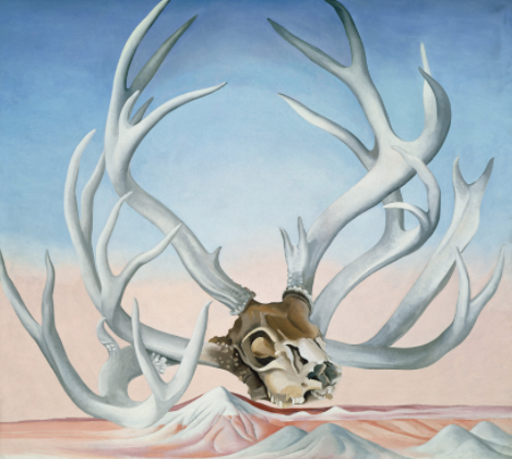  Georgie O'Keeffe's "From the Faraway," Metropolitan Museum of Art