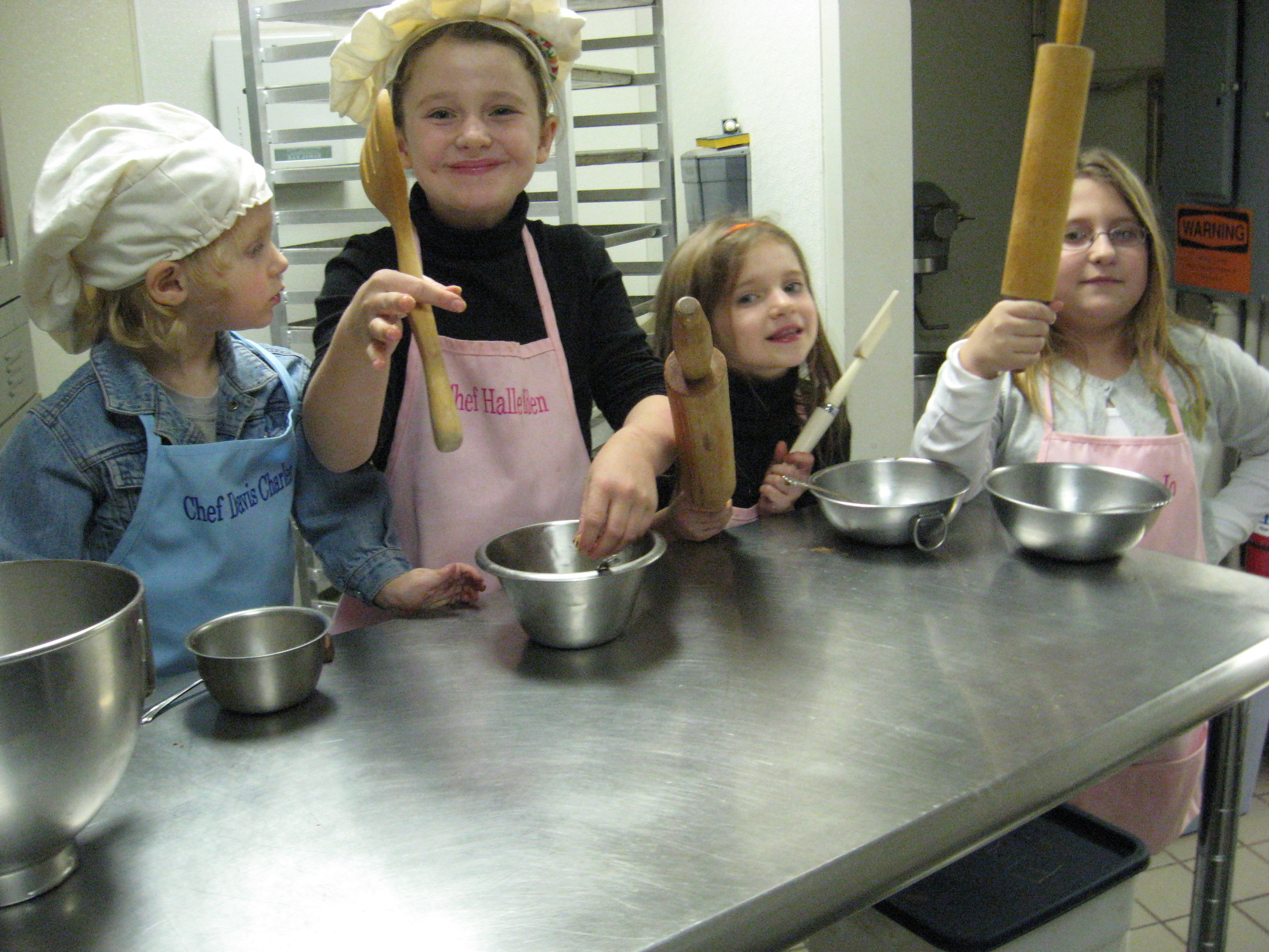 BIRTHDAY PARTIES! Kids have a blast at the bakery! They get to make minis cheesecakes and take them home that day! Stay at the bakery after baking to open gifts and have snacks. We have chairs, tables, linens, music, water, serve ware, cheesecake and pizza (ordered in) available for your parties! Capacity: 10-35. Cost: $7/attendee. $20/hour space rental after first 30 min. (Takes about 30 min to make the mini cheesecakes) What's included in fee: 2 Cupcake Cheesecakes to take home per child. They will get to make their own cupcake cheesecakes. *Gluten free available upon request. Times Available: 2-5p Saturdays, 1-4p Monday thru Thursday, Tuesday nights.