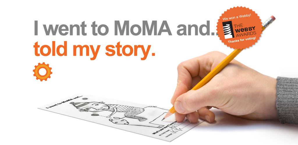 our MoMA project has been nominated for a WEBBY!