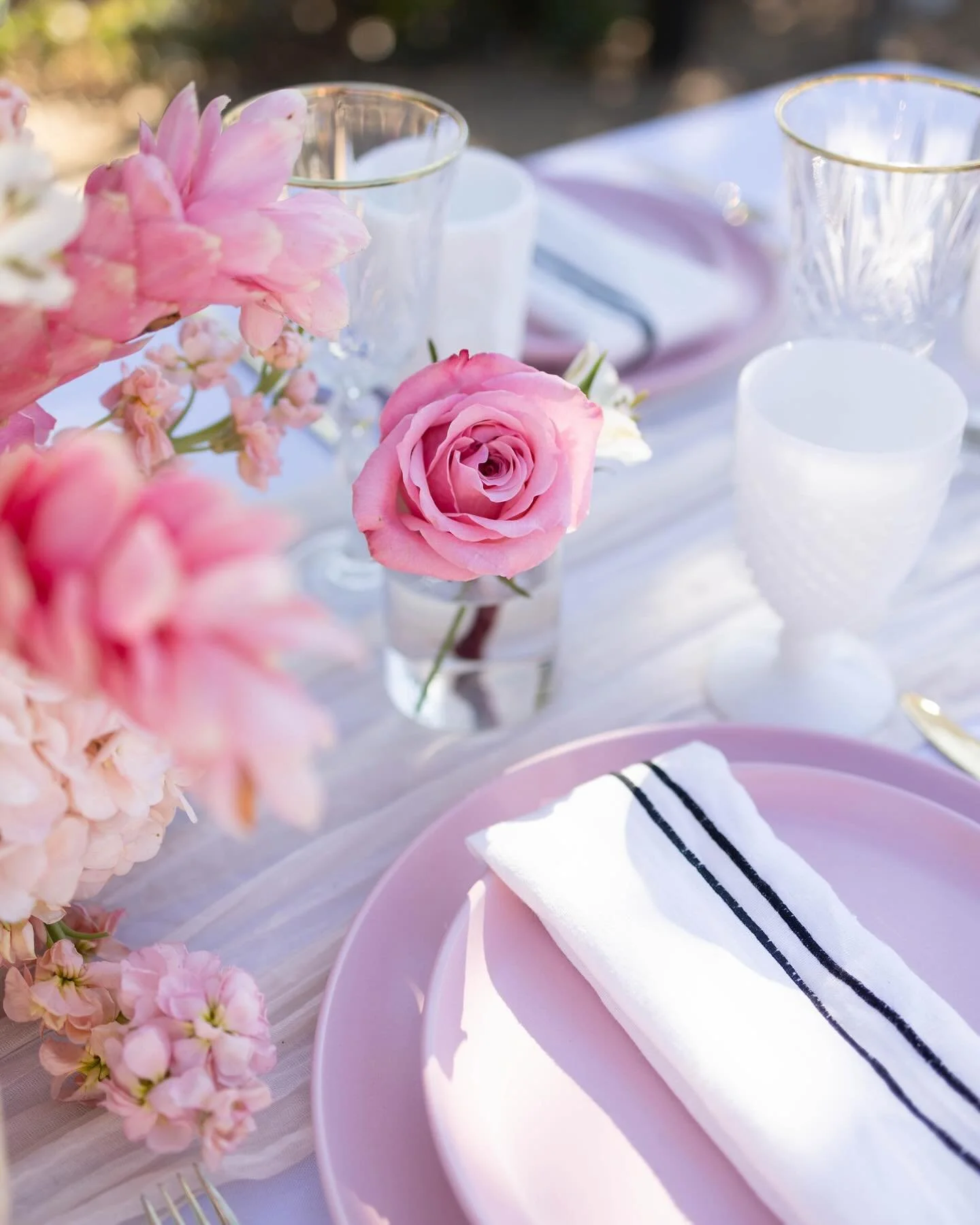 Kicking off a (relatively hot) Fall with a very pretty design by @oncloud9_events ! We were so happy to hear this setup was a huge hit at the Rancho Guejito Meet and Greet! Hoping to see our Pink Stoneware plates at events in the future!! 🩷🌸💐

Pla