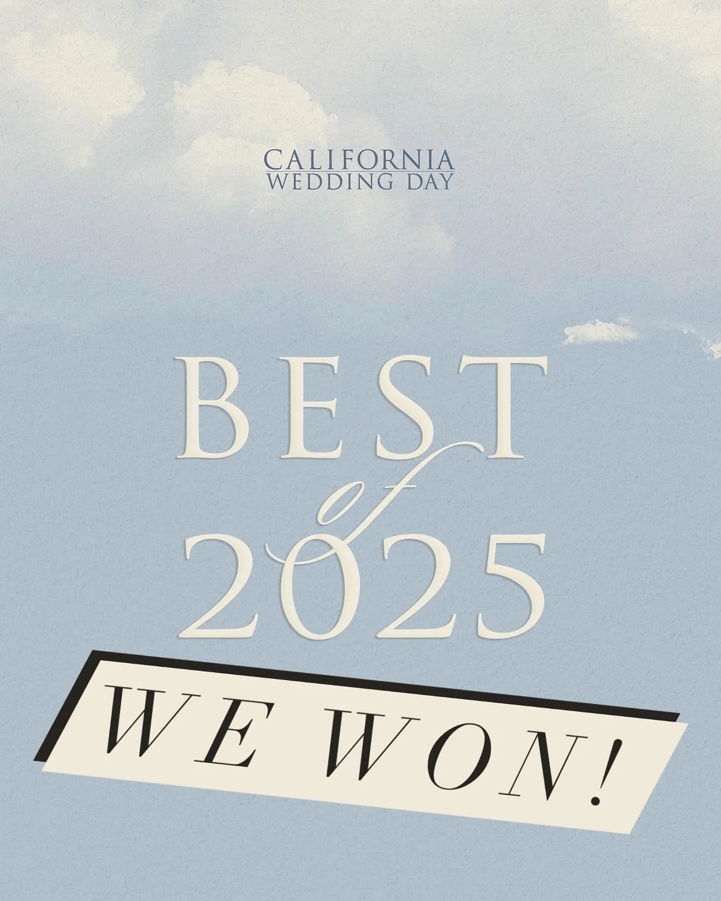 We are so exicted to announce that we were the winners of California Wedding Day&rsquo;s Best Of Award for Specialty Rentals! Thank you so much to everyone who was kind enough to vote for us! We love working with all of our planners and clients throu