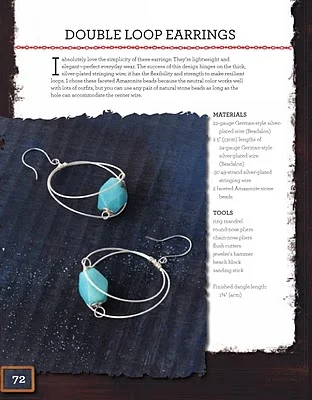 Free Double Loop Earring project from Wired Beautiful!