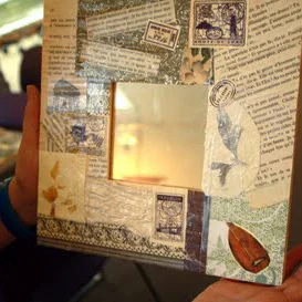 French Mirrors a la Modge Podge