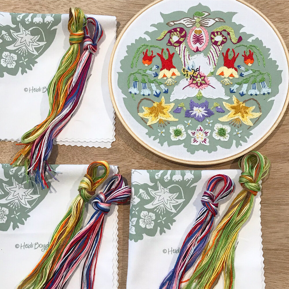 Nature Studies Embroidery Kit - Spring Woodland Flowers - Heidi Boyd –  Fiddlehead Artisan Supply