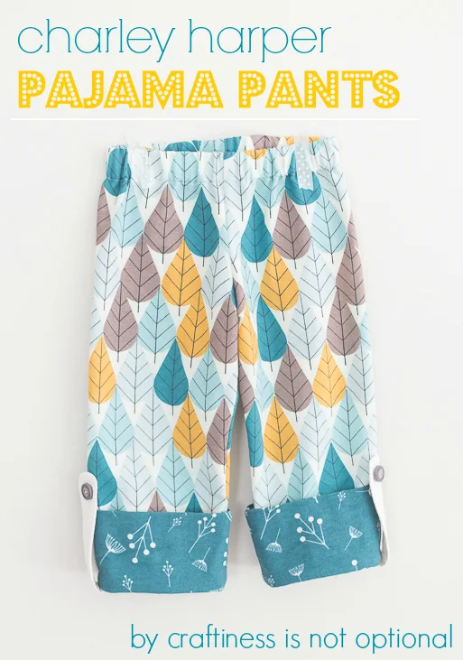 Charley Harper Pajama Pants by craftiness is not optional