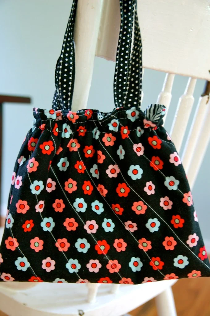 Little Girls Quilted Purse Tutorial by Fancy That