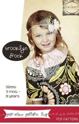 The Brooklyn Frock by Peek-a-boo Pattern Shop